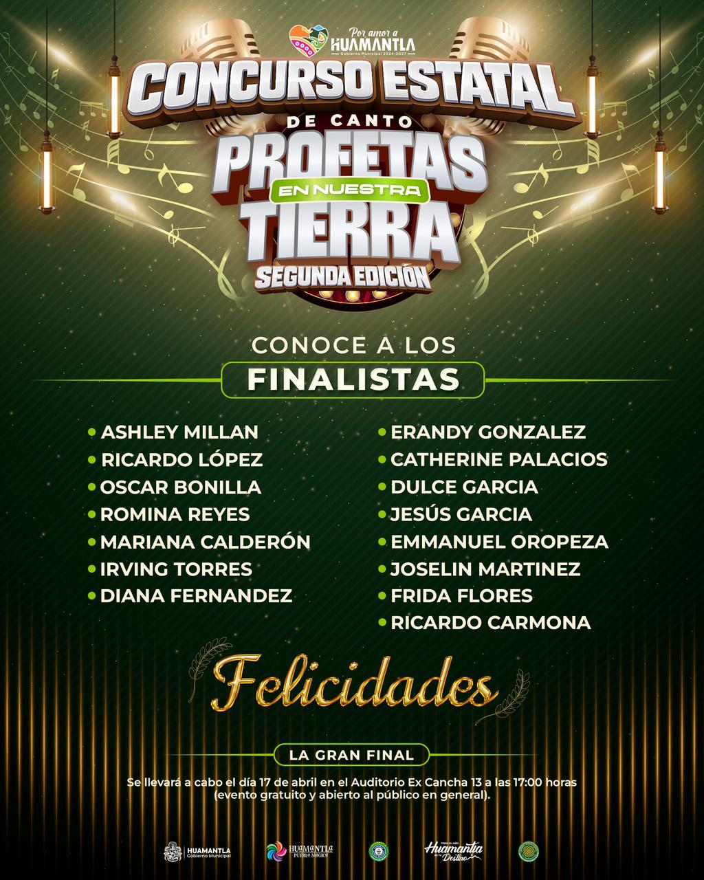 Definen finalistas de 'Profetas En Nuestra Tierra' rumbo a la gran final en Huamantla